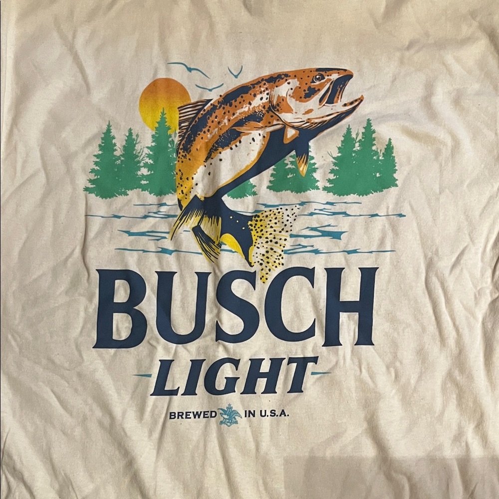 Hybrid Apparel Cream Graphic Tee - Picture 3 of 4